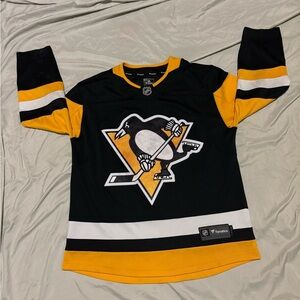 NHL Pittsburgh Penguins team jersey embroidered incredible size large